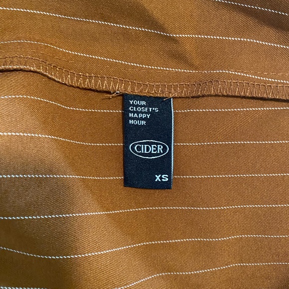 TUBE STRIPED SPLIT MINI DRESS - Picture 3 of 3